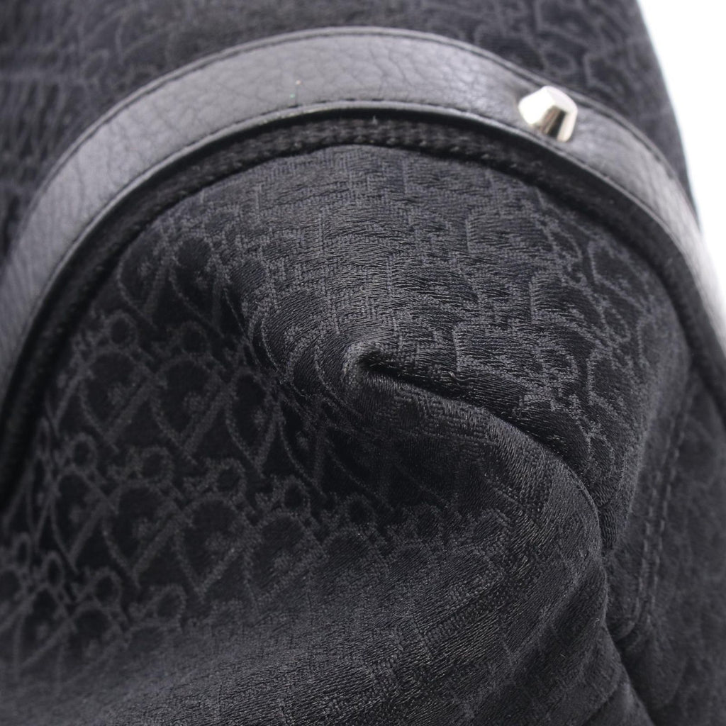 Dior Tote Street Chic Trotter Black Canvas Leather — view 6