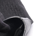 Dior Tote Street Chic Trotter Black Canvas Leather — view 8