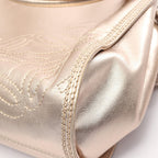 Loewe Handbag Anagram Gold Leather — view 7