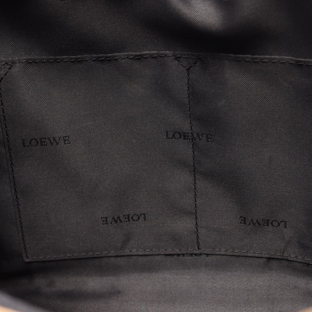 Loewe Handbag Anagram Gold Leather — view 5