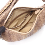 Bottega Veneta Shoulder Bag Intrecciato Beige Leather — view 3