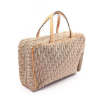 Dior Handbag Trotter Beige Canvas Leather — view 2