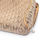 Dior Handbag Trotter Beige Canvas Leather — view 8