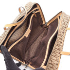 Dior Handbag Trotter Beige Canvas Leather — view 3