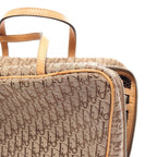 Dior Handbag Trotter Beige Canvas Leather — view 6