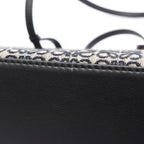 Loewe Tote Repeat Anagram East Waist Navy Canvas Leather — view 9