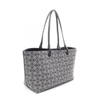 Loewe Tote Repeat Anagram East Waist Navy Canvas Leather — view 2