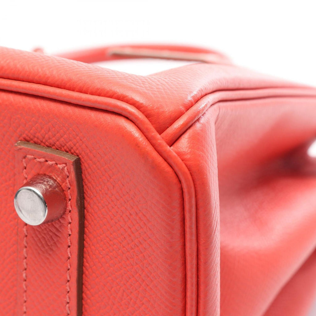 Hermes Handbag Birkin 30 Rose Jaipur Leather Calf — view 7