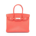 Hermes Handbag Birkin 30 Rose Jaipur Leather Calf