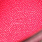 Hermes Bifold Wallet Bearn Souffle Rosetirian Leather Calf — view 5