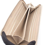 Chanel Round Wallet Ultra Stitch Light Beige Leather — view 3