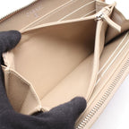 Chanel Round Wallet Ultra Stitch Light Beige Leather — view 6