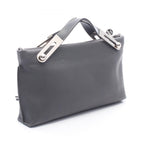 Loewe Handbag Missy Small 2-Way Gray Leather — view 2