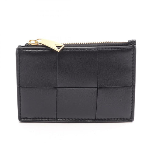 Bottega Veneta Coin Case Cassette with Key Ring Leather