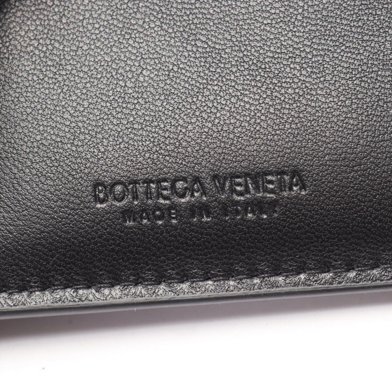 Bottega Veneta Coin Case Cassette with Key Ring Leather — view 4