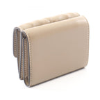Fendi Trifold Wallet Baguette FF Logo Leather — view 2