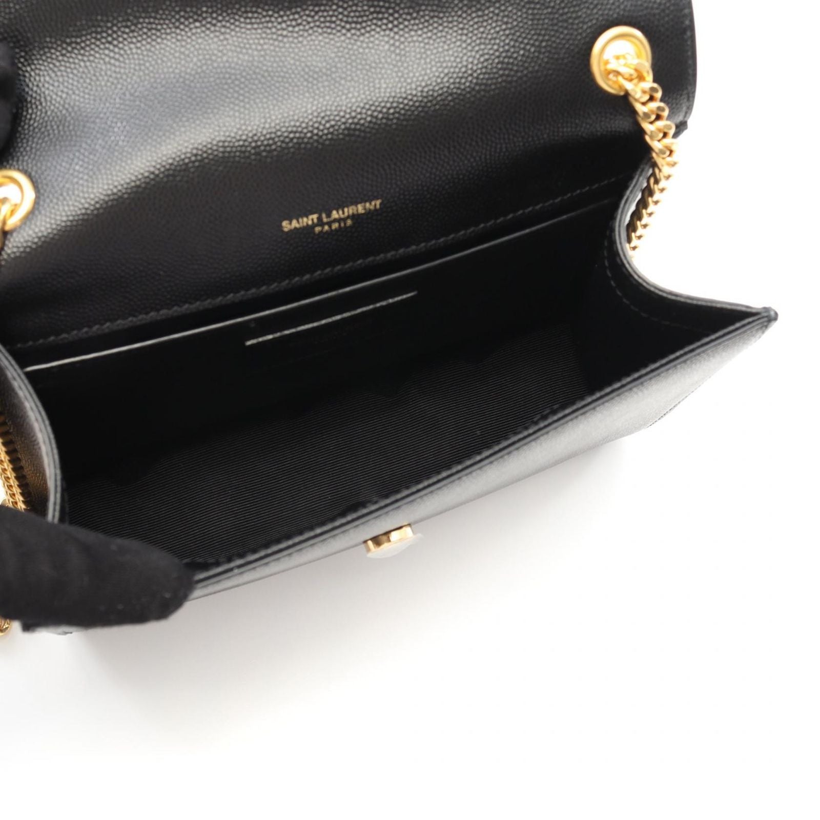 Saint Laurent Paris Shoulder Bag Kate Small Leather Chain — view 3