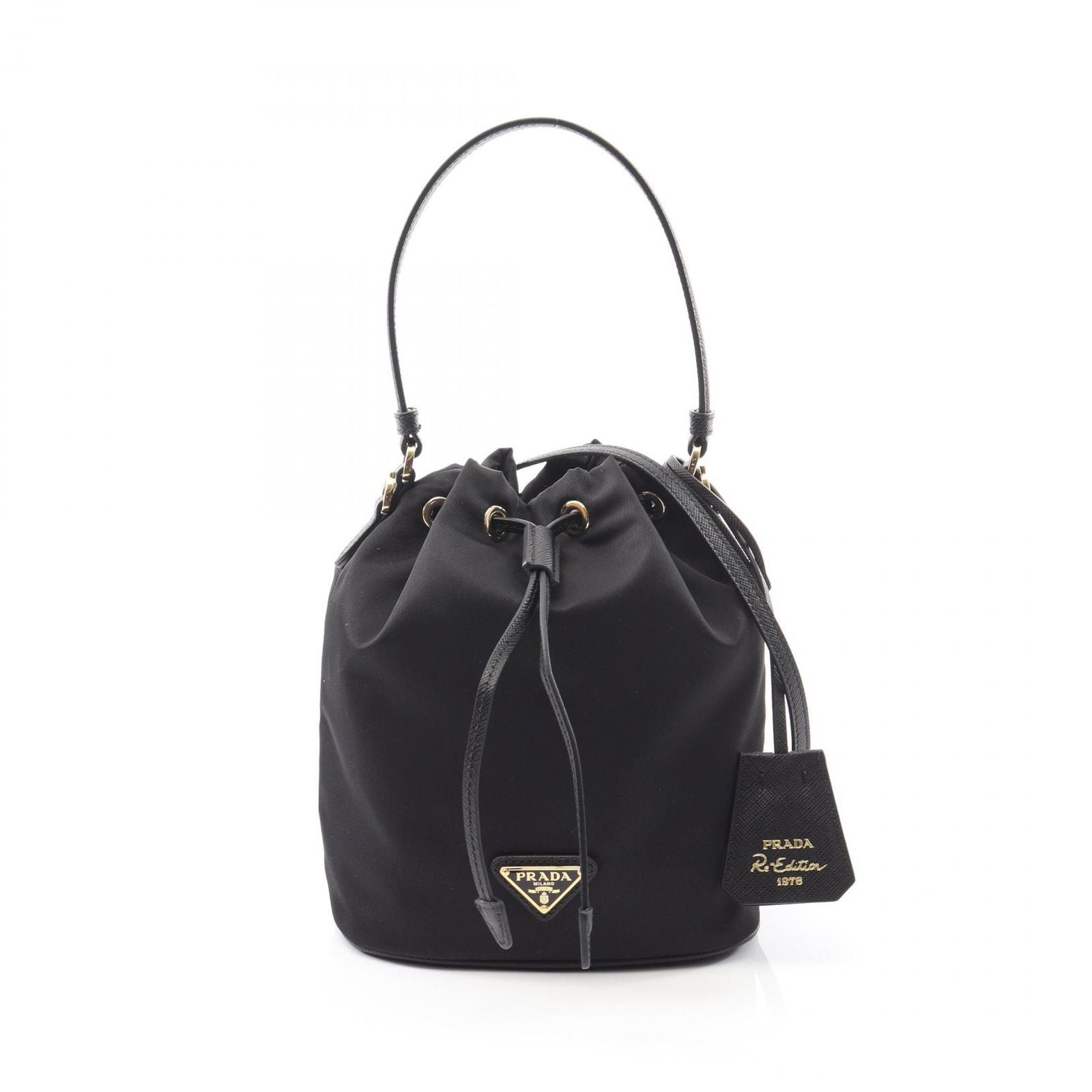 Prada Re Edition 2-Way Nylon Saffiano Leather Shoulder