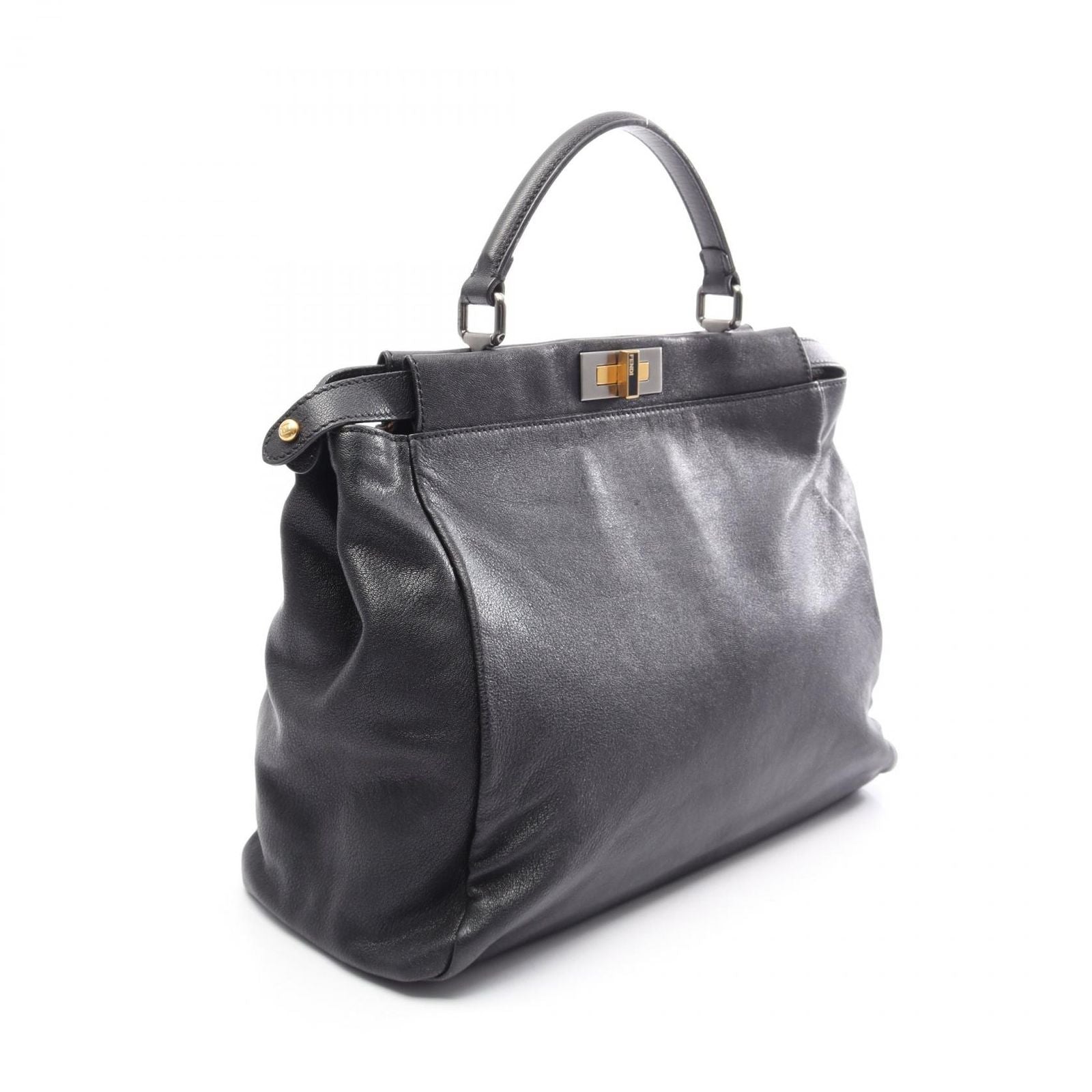 Fendi Handbag Peekaboo Large 2-Way Black Leather — view 2