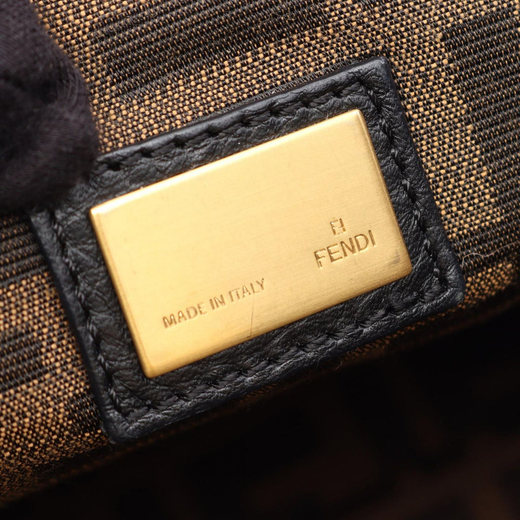 Fendi Handbag Peekaboo Large 2-Way Black Leather — view 4