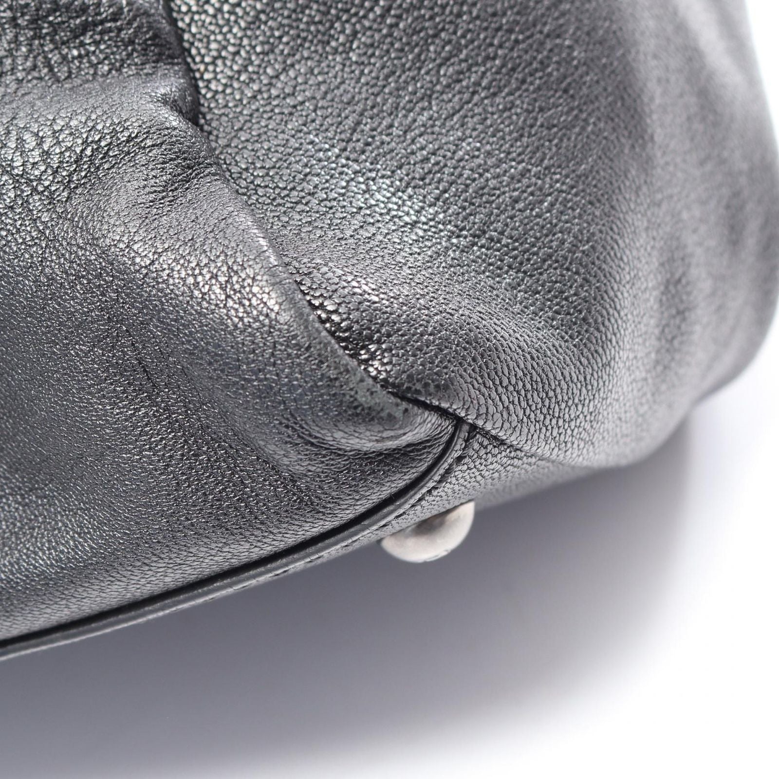 Fendi Handbag Peekaboo Large 2-Way Black Leather — view 9
