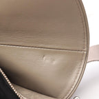 Dior Waist Bag Saddle Oblique Perforated Gray Leather — view 5