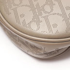 Dior Waist Bag Saddle Oblique Perforated Gray Leather — view 6
