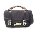 Dior Shoulder Bag Lewis Hamilton Hit the Road 2-Way Black Canvas Leather