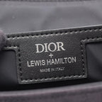 Dior Shoulder Bag Lewis Hamilton Hit the Road 2-Way Black Canvas Leather — view 4