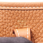 Hermes Shoulder Bag Evelynamazon TPM Gold Leather — view 4