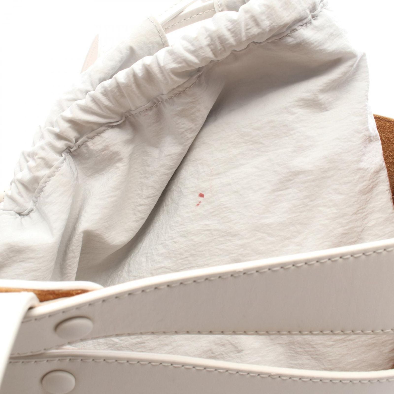 Bottega Veneta Shoulder Bag the Shell White Leather — view 5