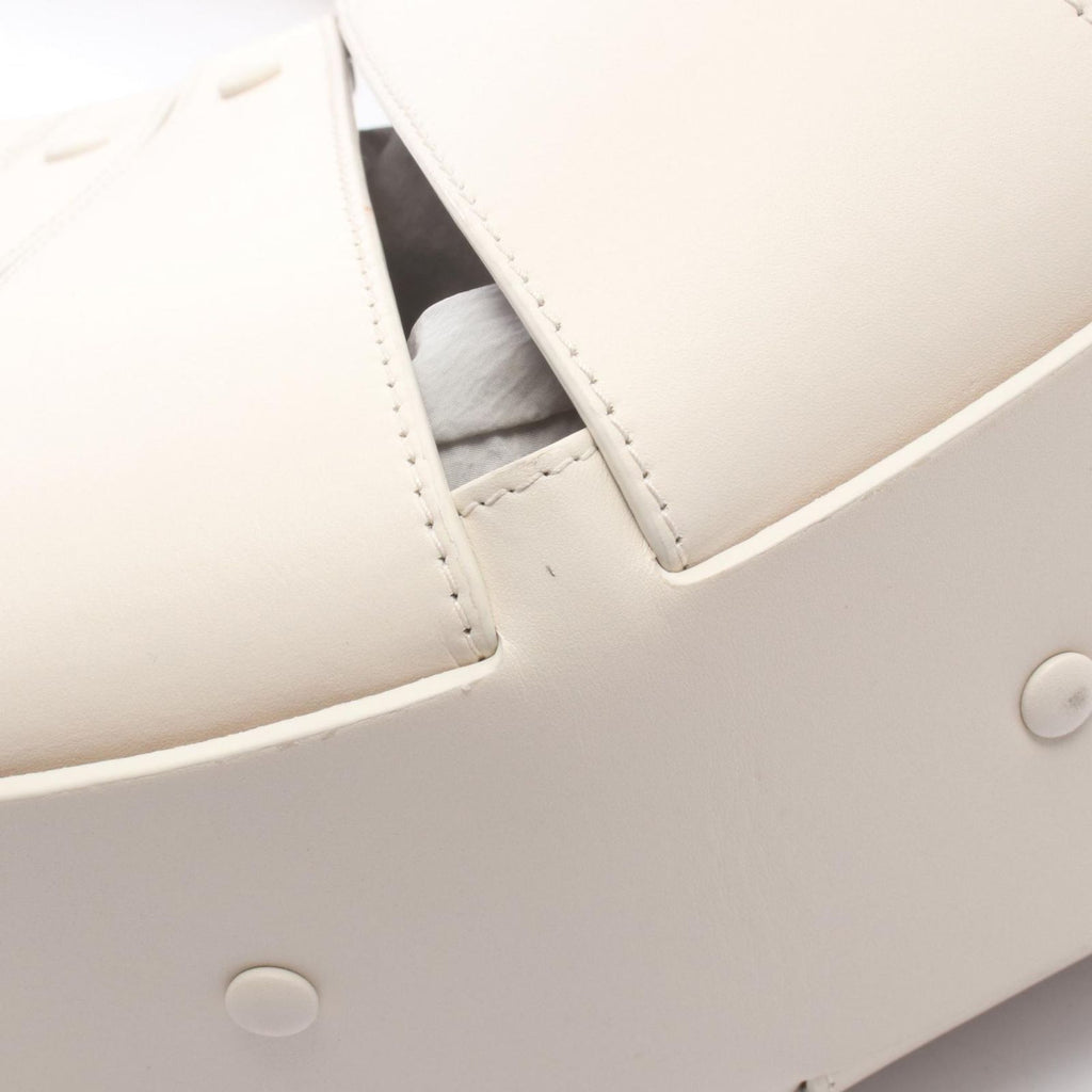 Bottega Veneta Shoulder Bag the Shell White Leather — view 6