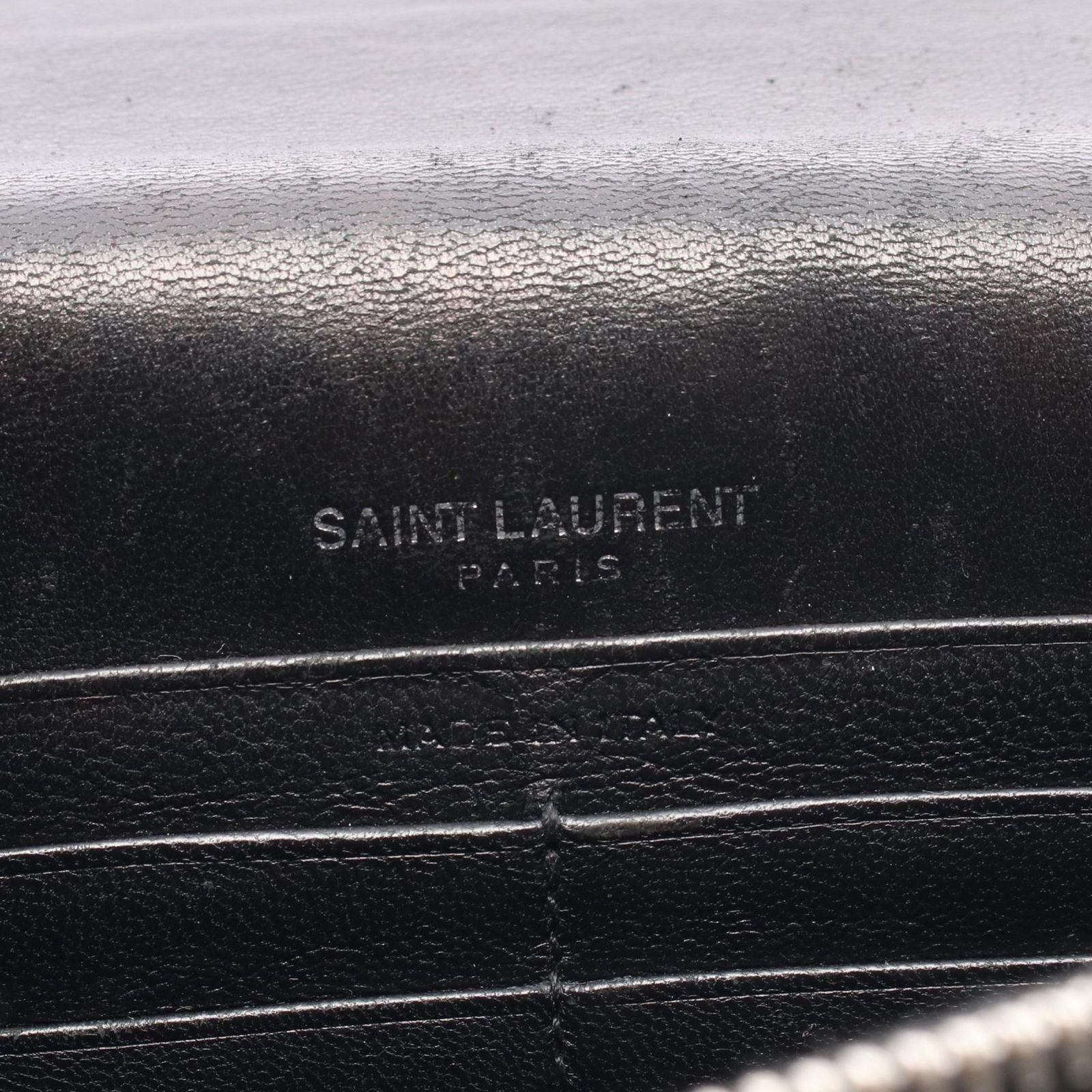 Saint Laurent Paris Shoulder Bag Kate Tassel Croco — view 4