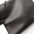 Chanel Handbag CC Logo Black Lambskin Chain — view 7