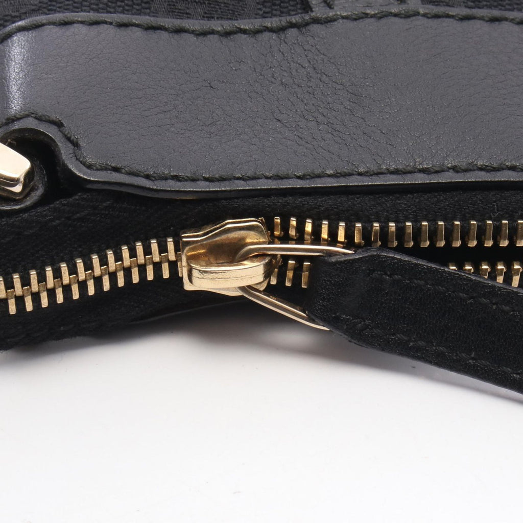 Gucci Shoulder Bag Abbey GG Canvas Black — view 6