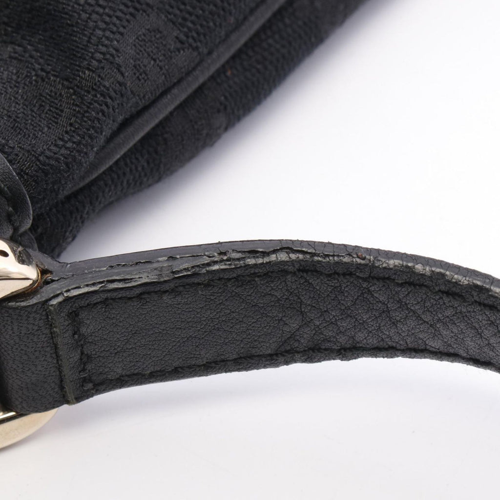 Gucci Shoulder Bag Abbey GG Canvas Black — view 8