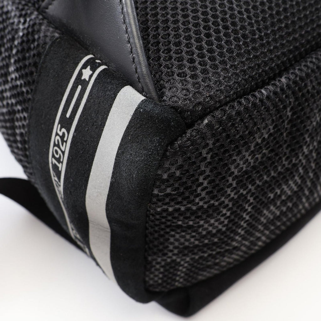 Fendi Backpack Zucca Mesh Black Suede — view 9