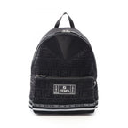 Fendi Backpack Zucca Mesh Black Suede