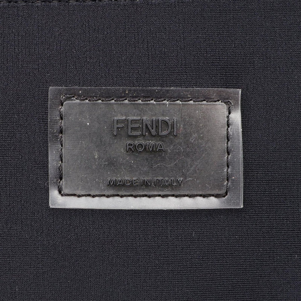 Fendi Backpack Zucca Mesh Black Suede — view 4