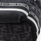 Fendi Backpack Zucca Mesh Black Suede — view 6