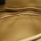 Bottega Veneta Shoulder Bag Padded Cassette Intrecciato Beige Leather Maxi — view 4