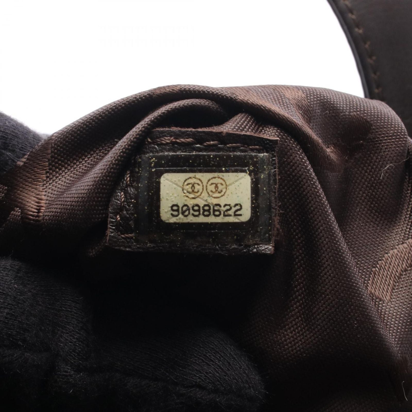 Chanel Tote Wild Stitch Dark Brown Leather — view 5