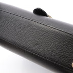 Gucci Handbag Interlocking 2-Way Black Leather Chain — view 7