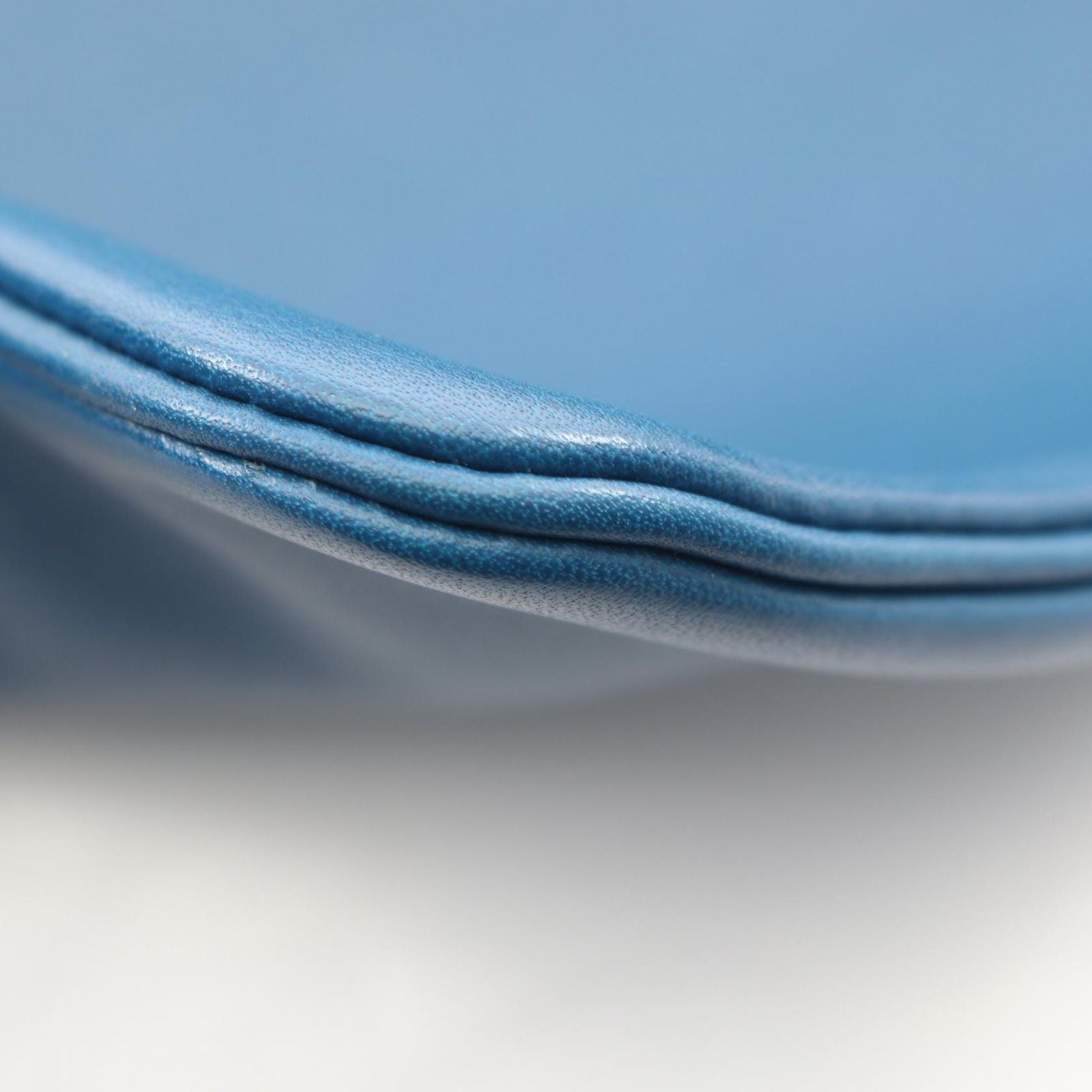Hermes Shoulder Bag Aline Mini Blue Domarte Leather — view 6