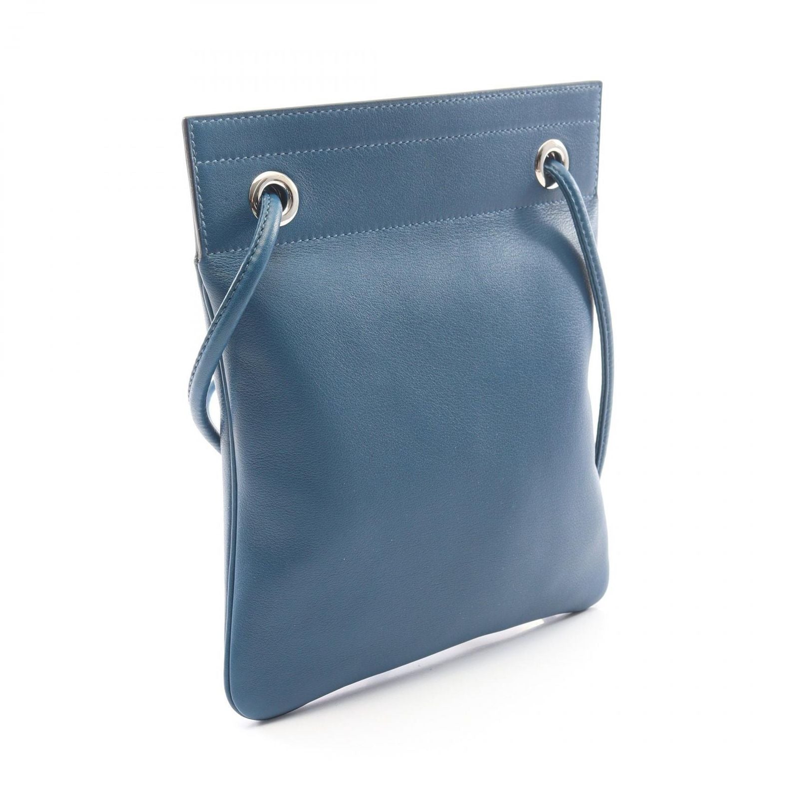 Hermes Shoulder Bag Aline Mini Blue Domarte Leather — view 2
