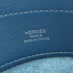 Hermes Shoulder Bag Aline Mini Blue Domarte Leather — view 4