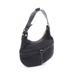 Gucci Shoulder Bag Interlocking GG Canvas Black Sherry Line — view 2