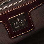 Fendi Shoulder Bag Mamma Bucket Zucca Beige Brown Canvas Leather — view 4
