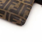 Fendi Waist Bag Zucca Brown Canvas Leather — view 6