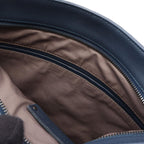 Bottega Veneta Shoulder Bag Intrecciato Navy Leather — view 8